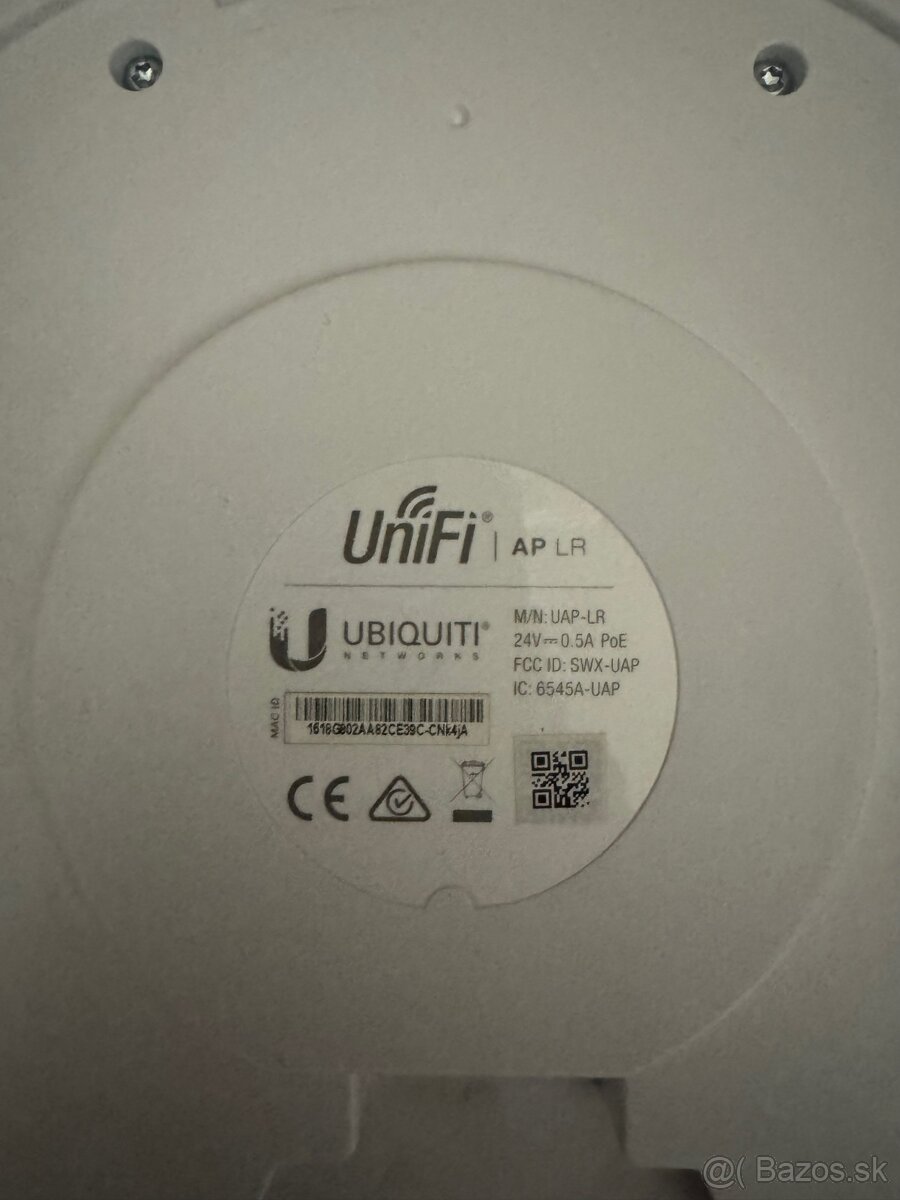2x Ubiquiti AP LR & 2x Ubiquiti POE-24-24W-G čierny - 2