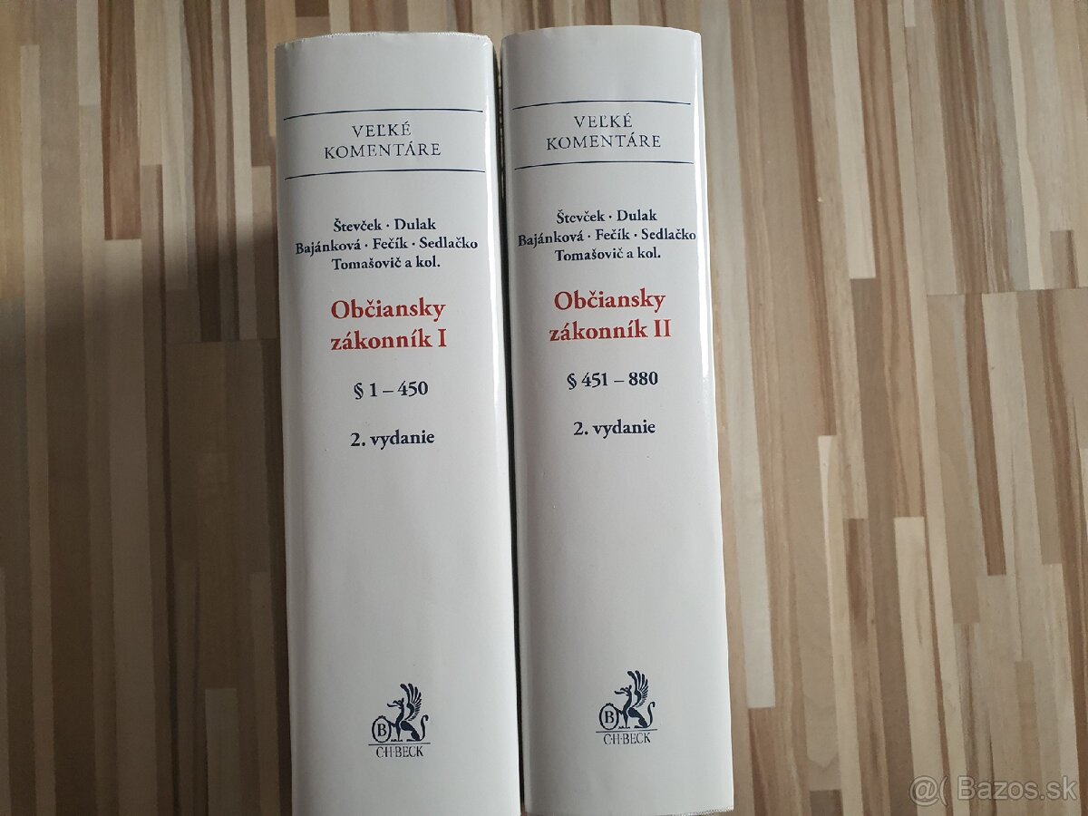 Komentár Občiansky zákonník I. II. - 2
