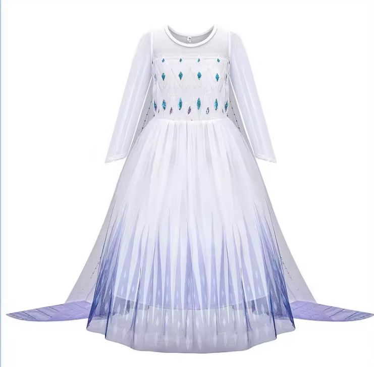 Nové šaty Frozen Elsa Anna kostým na cca 4-5 alebo 5-6 rokov - 2