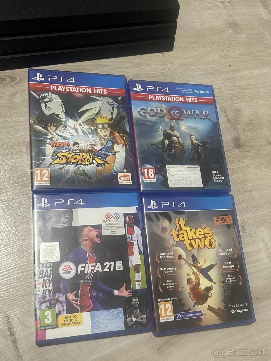 PlayStation 4 Pro 1TB – TOP stav + hry - 2