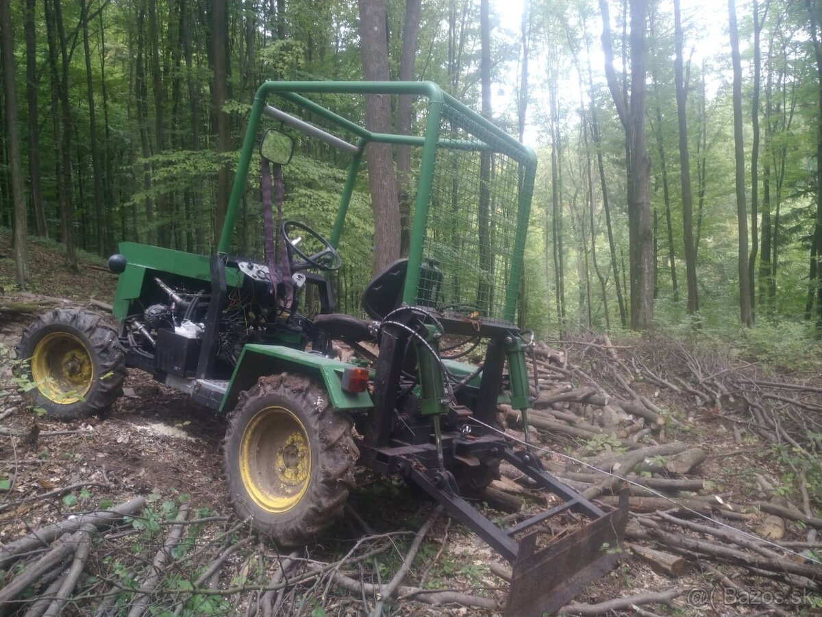 Malotraktor domácej výroby - 2