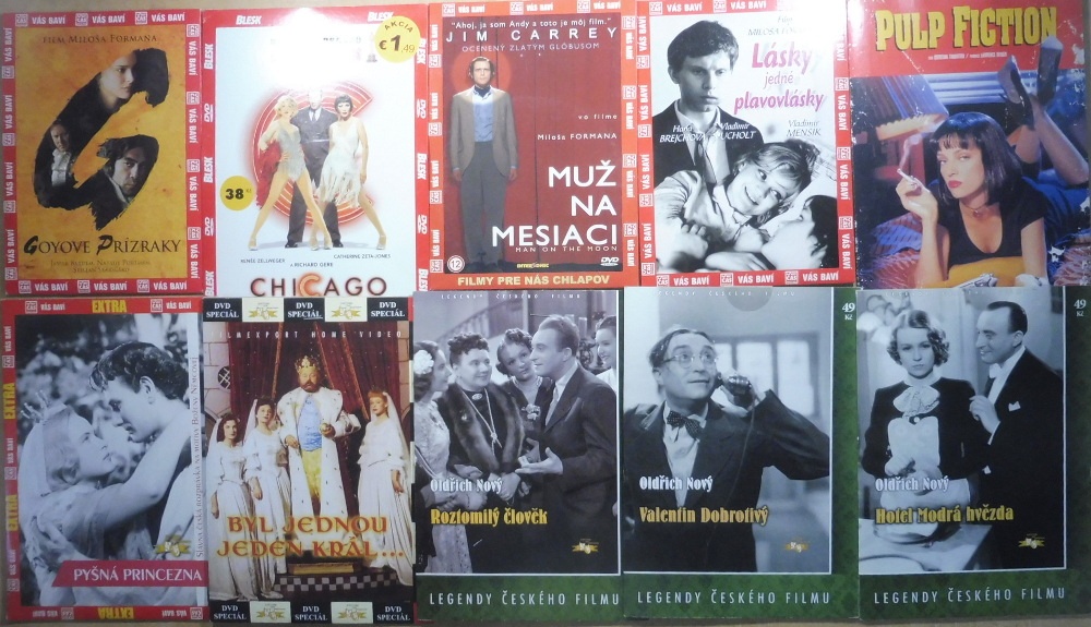 30 ks filmových DVD - 2