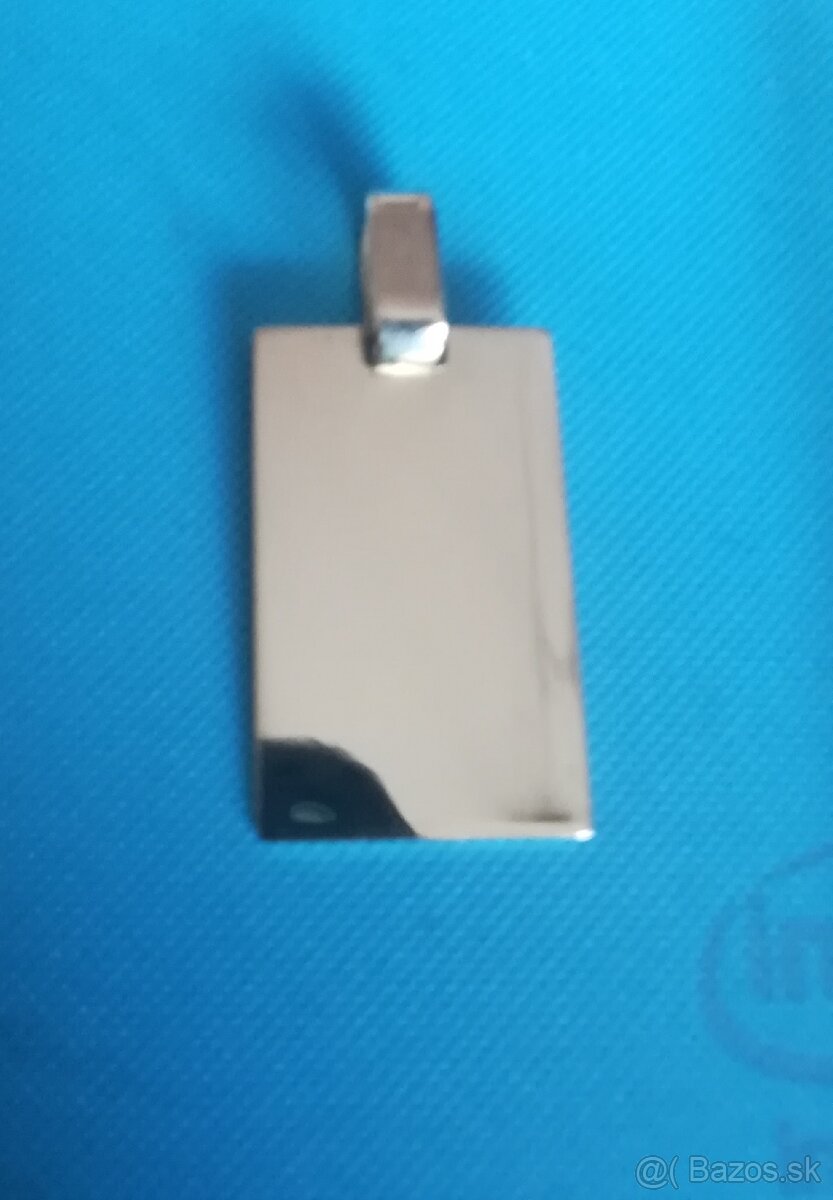 Zlatý prívesok PLATNIČKA - 2