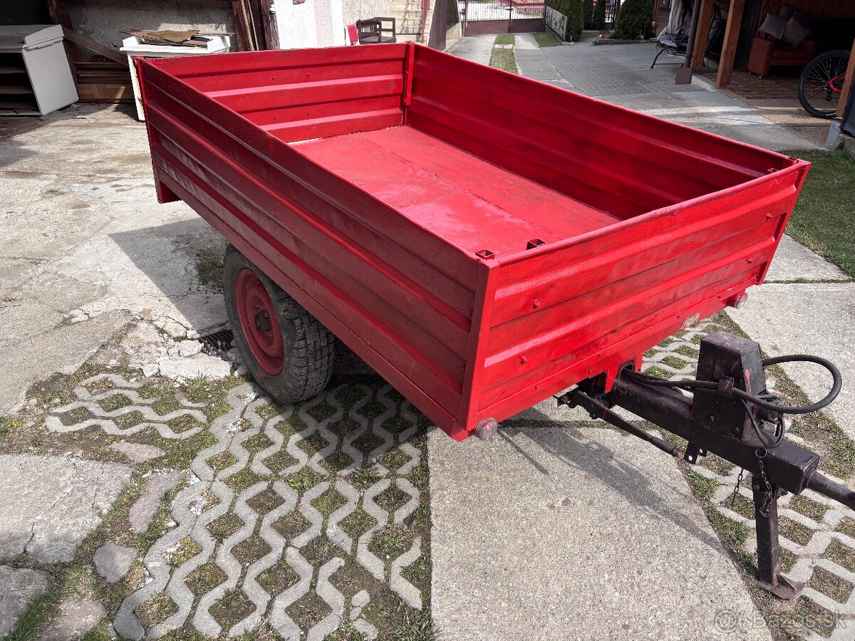 Vlečka za malotraktor - 2