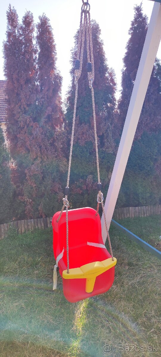 Detská hojdačka s bezpečnostným pásom - 2