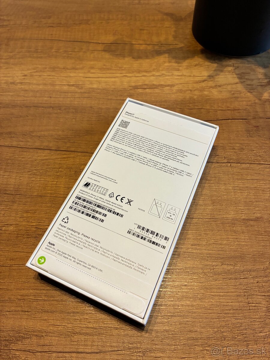 Iphone 17 256gb, Novy - 2