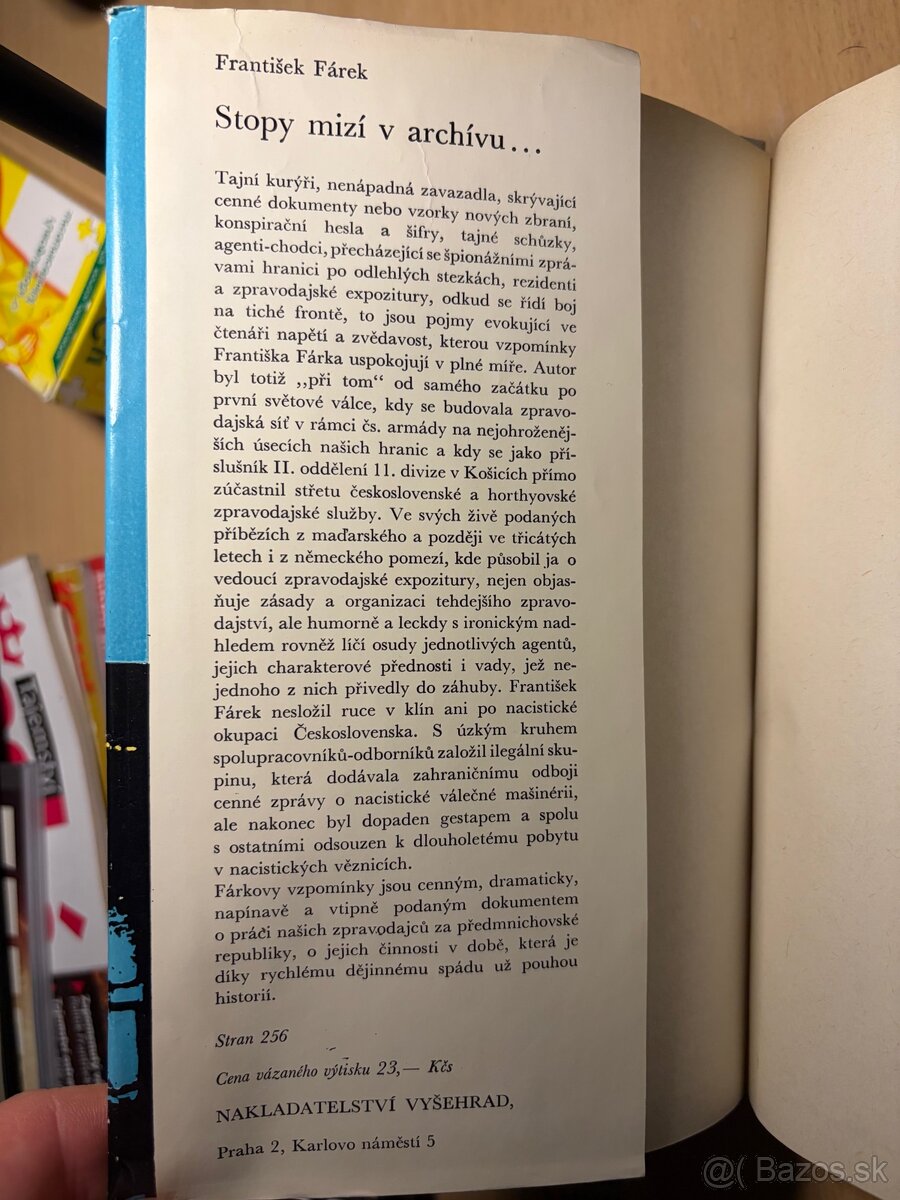Stopy mizí v archívu , Farek - 2
