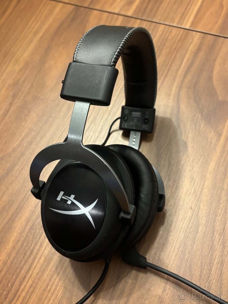 HyperX Cloud Gaming Headset + USB ovládač, výborný stav - 2