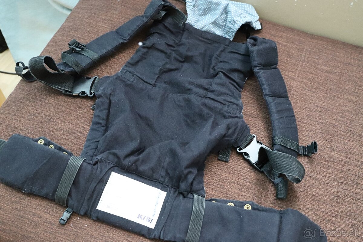 Český ergonomický nosič Kibi (unisex) do 20kg - 2