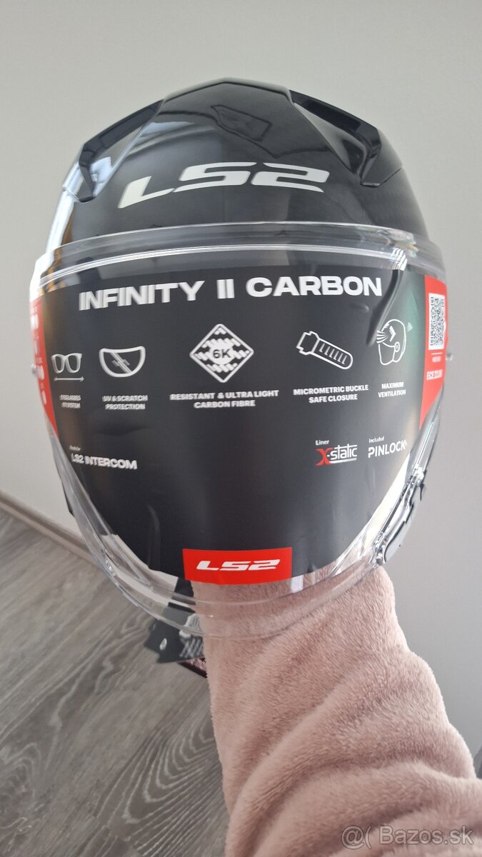 Prilba LS2 - carbon - 2