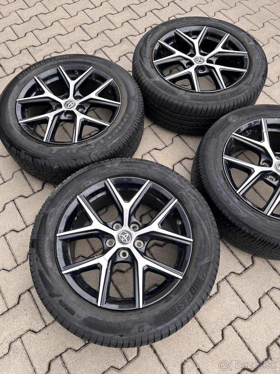 Originálne ALU disky Toyota + letné pneumatiky + 2 zimné pne - 2