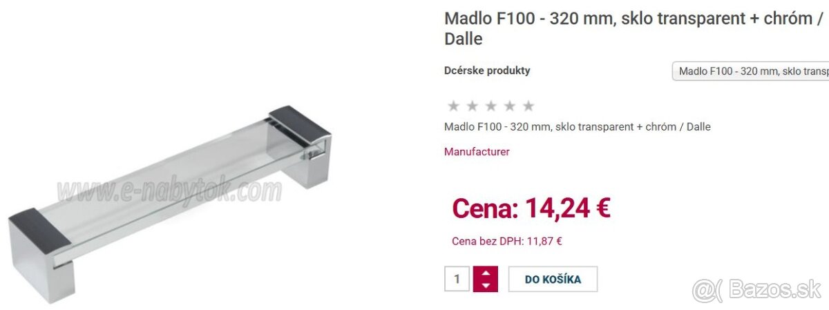 Sklenene madlo - 2
