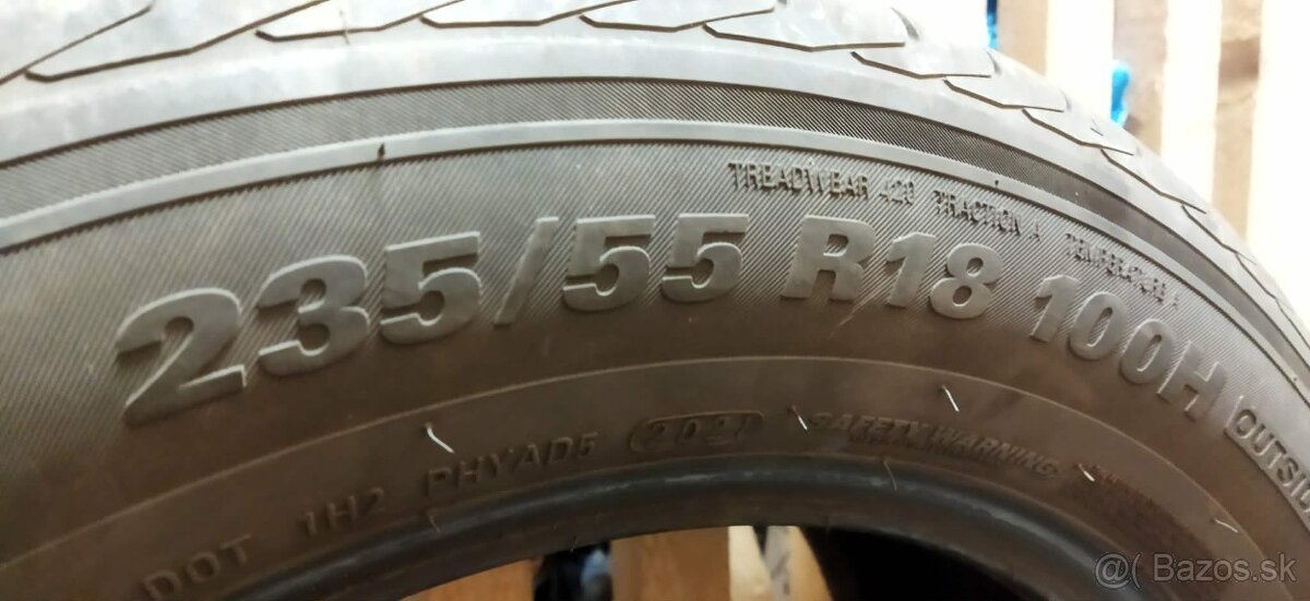 letné 235 / 55 R18 - 2