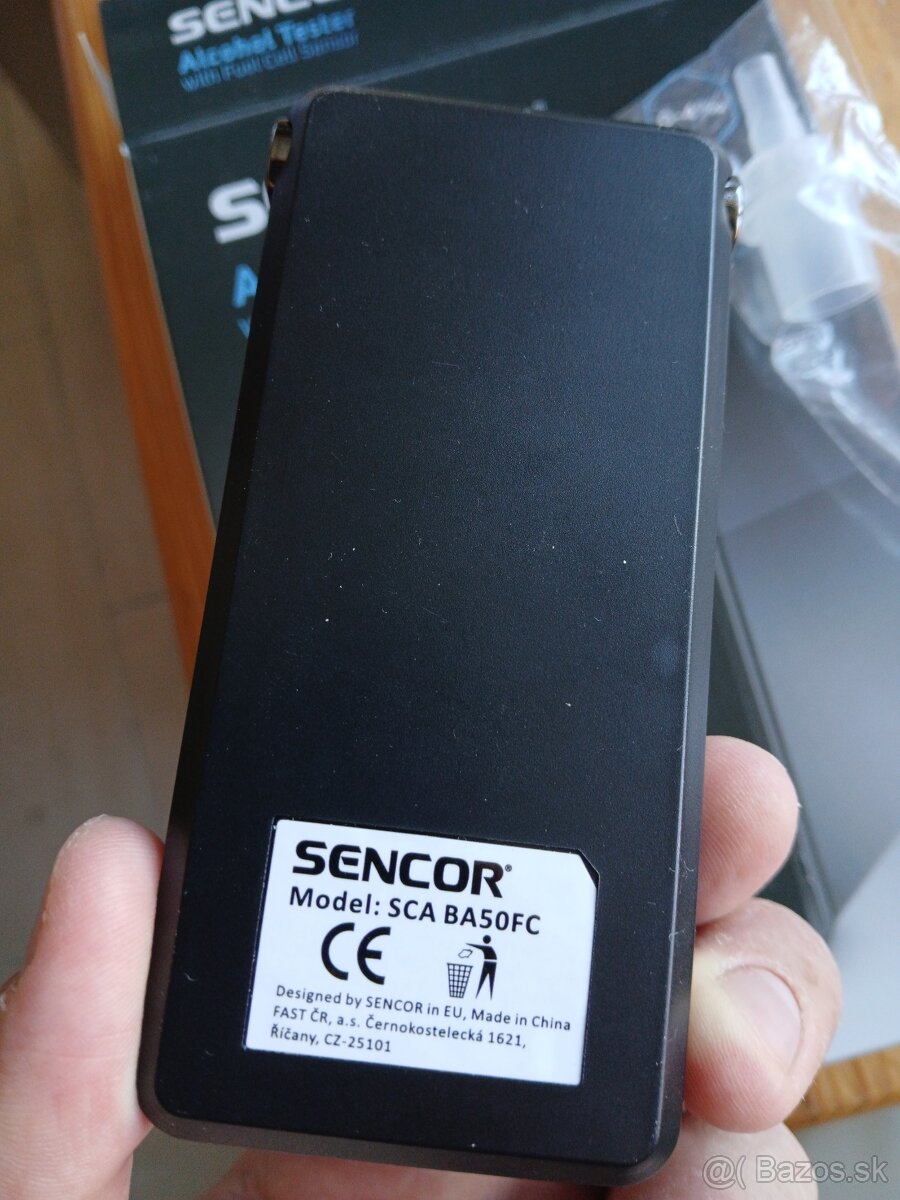Predám alkohol tester Sencor SCA BA50FC - 2