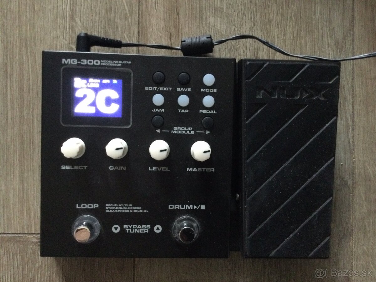 Predam gitarovy multiefekt NUX MG-300 - 2