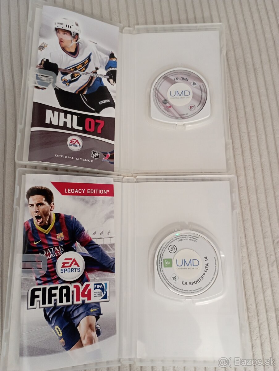 FIFA 14 + NHL 07 na PSP - 2
