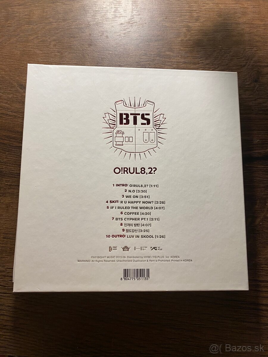 bts orul82 album - 2
