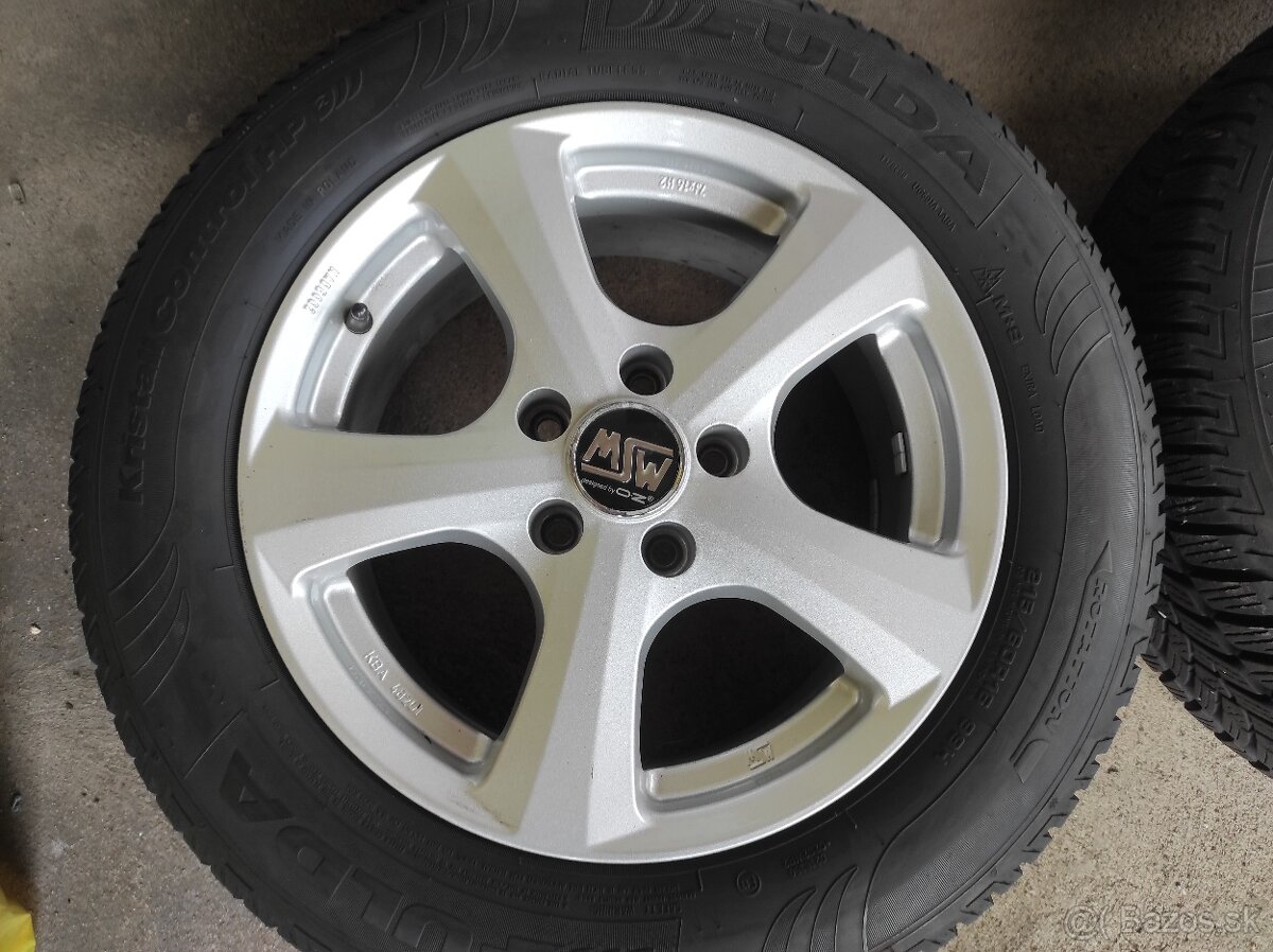Zimná sada 16" 5x112 VW, Škoda 215/60 R16 - 2