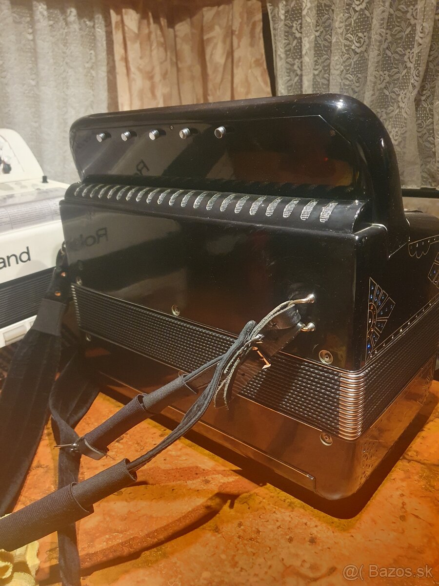 Italský knoflíkový akordeon Stradella Cooperativa - 2