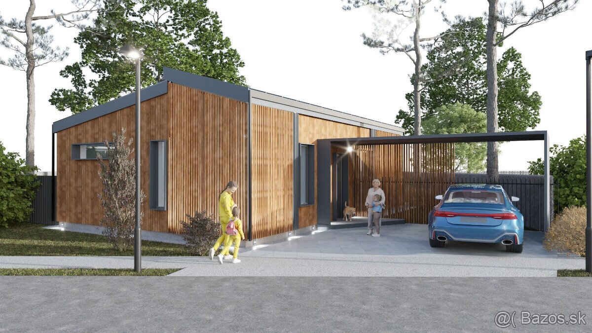 Montovaný rodinný dom-hrubá stavba - 2