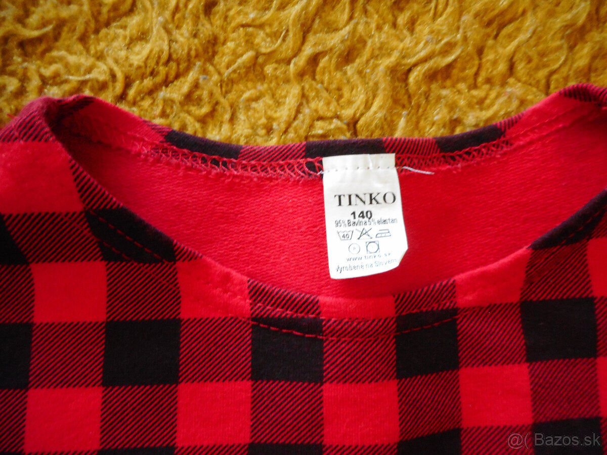 dievčenské šaty, tunika 140cm - 2