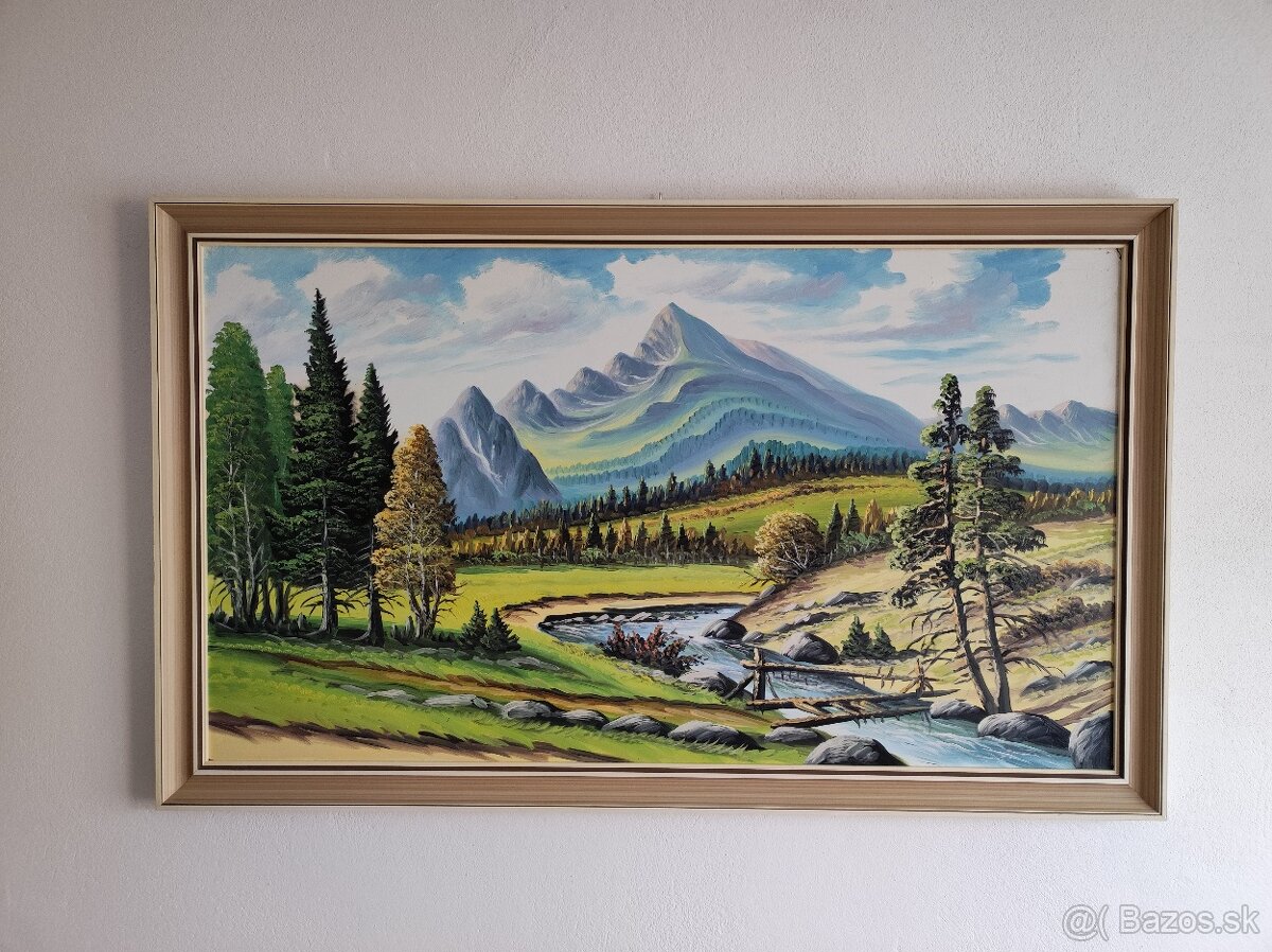 Kovový rošt do postele, Kriváň obraz a iné - 2