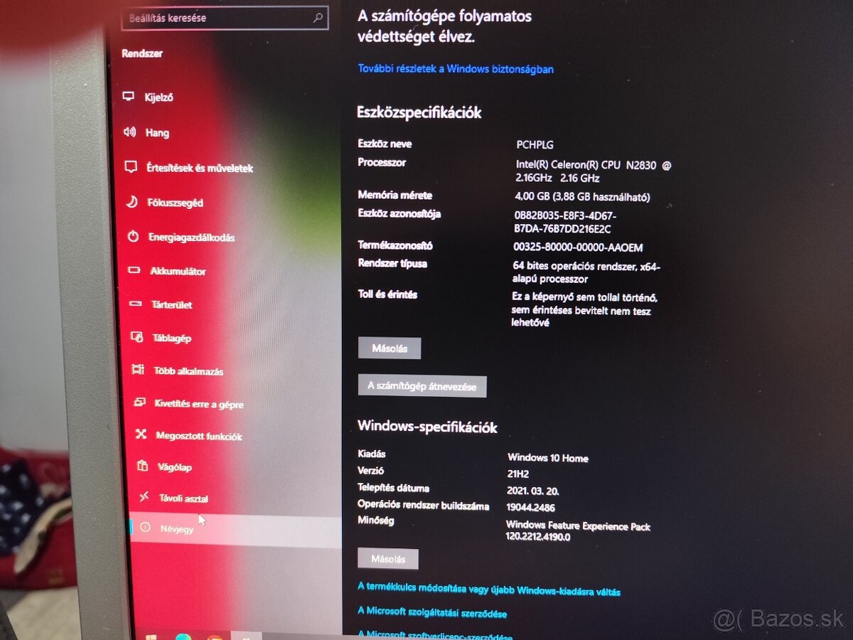 Predám notebook HP bez Lcd - 2