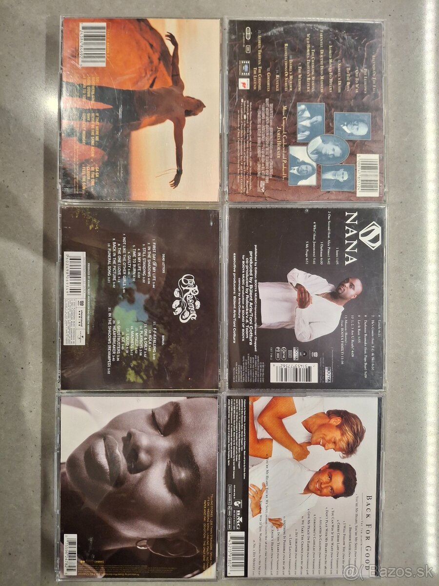 6 ks CD originál - 2