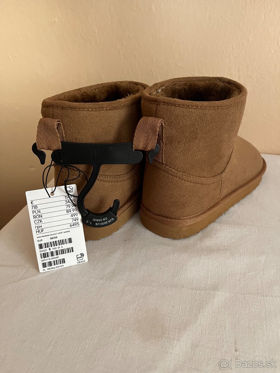 H&M čižmy 32/33 - 2