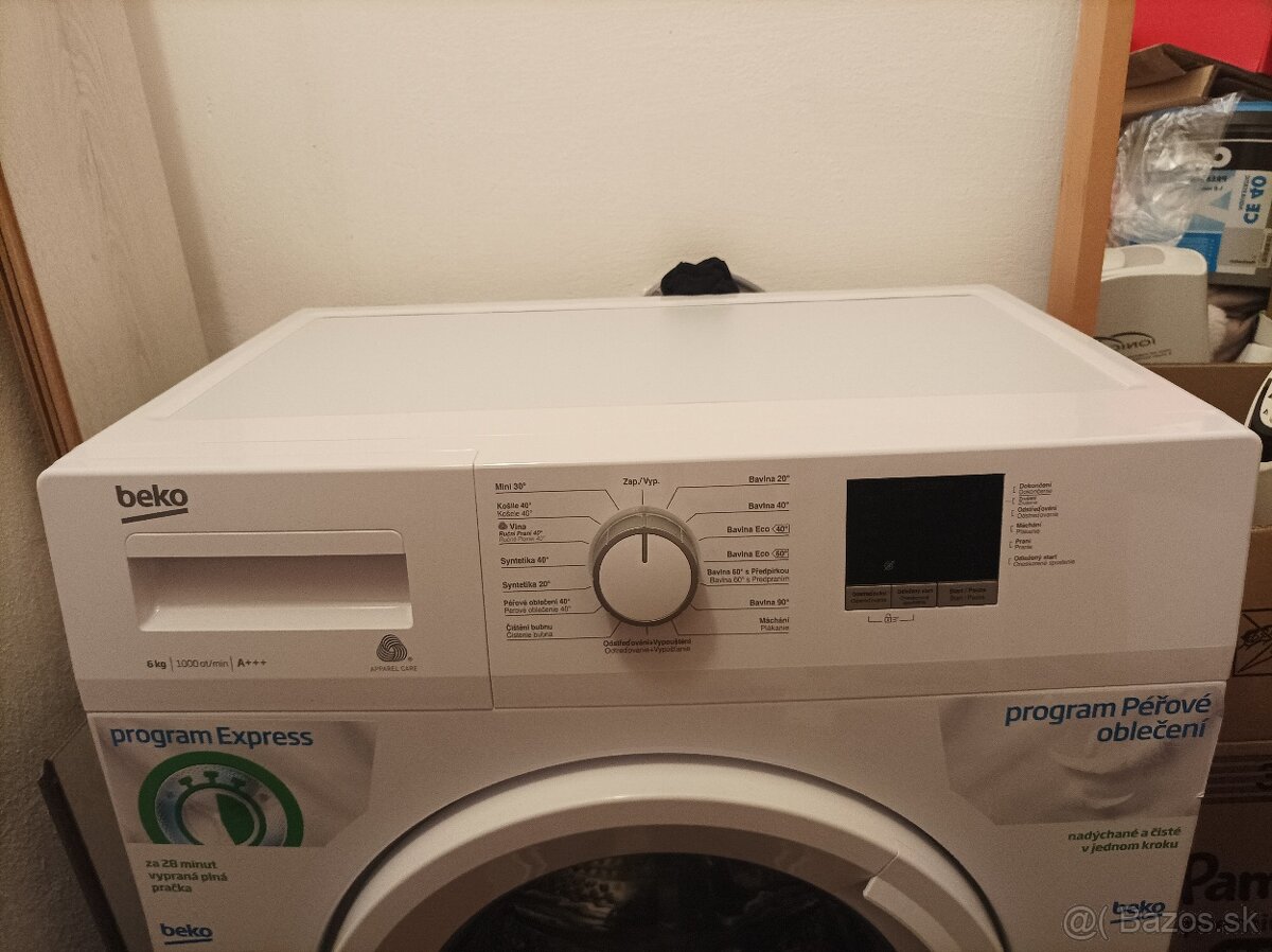 Predám práčku Beko WRE 6511 BWW - 2
