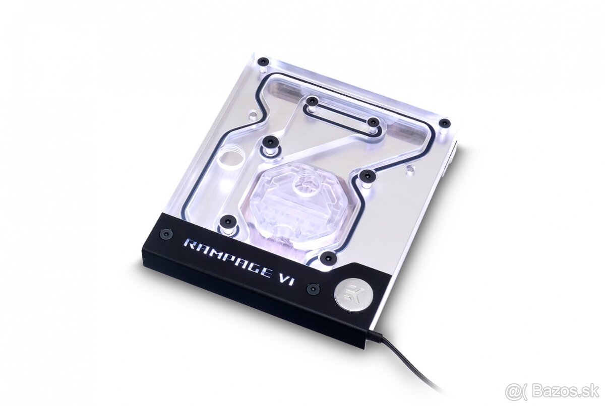 EK-FB ASUS ROG R6E RGB Monoblock - Nickel - 2