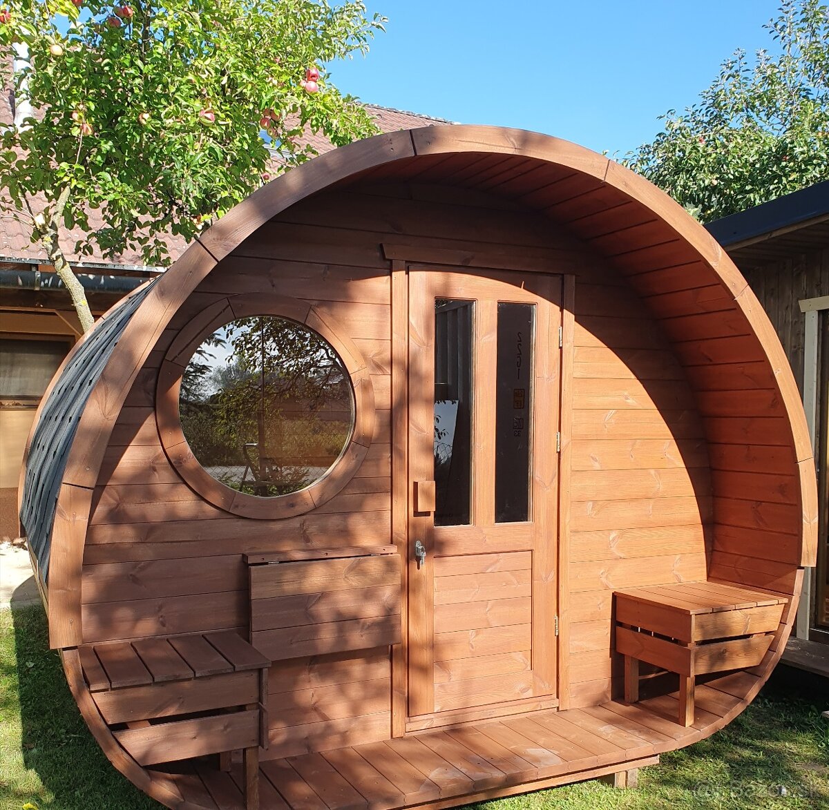 Sauna ŠMOLKO - termodrevo (odber ihneď) - 2