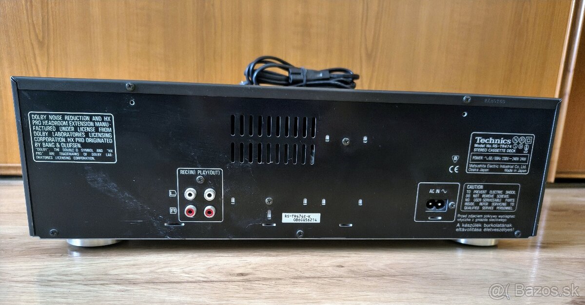 Technics Cassette DECK RS-TR474 - 2