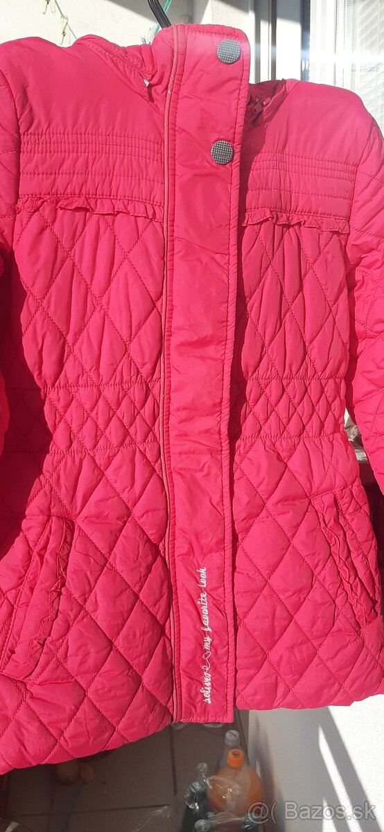 Diebčenská vetrovka 128cm - 2