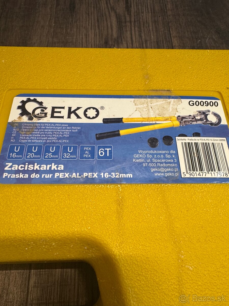 Lisovacie kliešte GEKO G00900 - 2