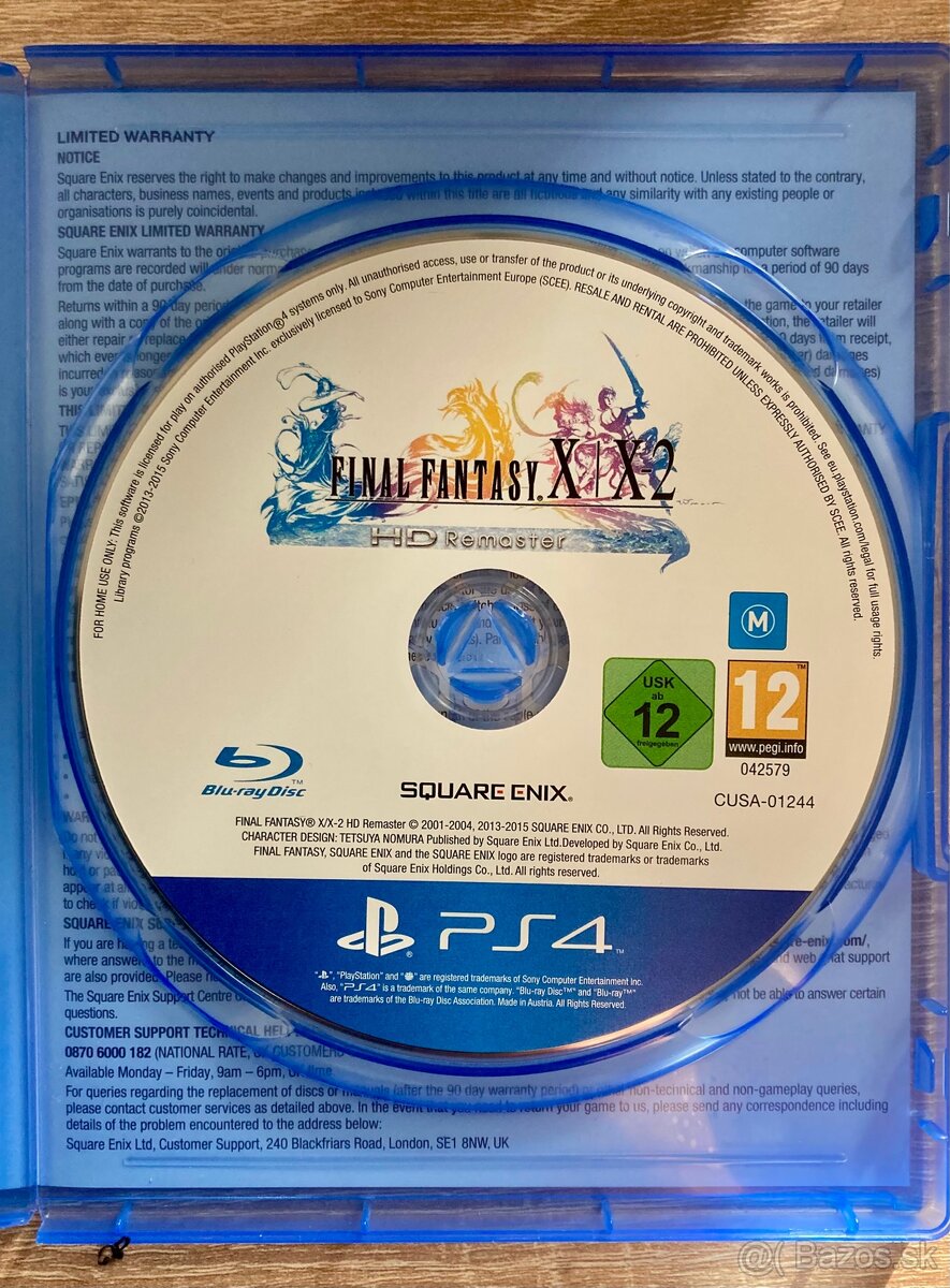 Final Fantasy X/X-2 (nová, top stav) - 2