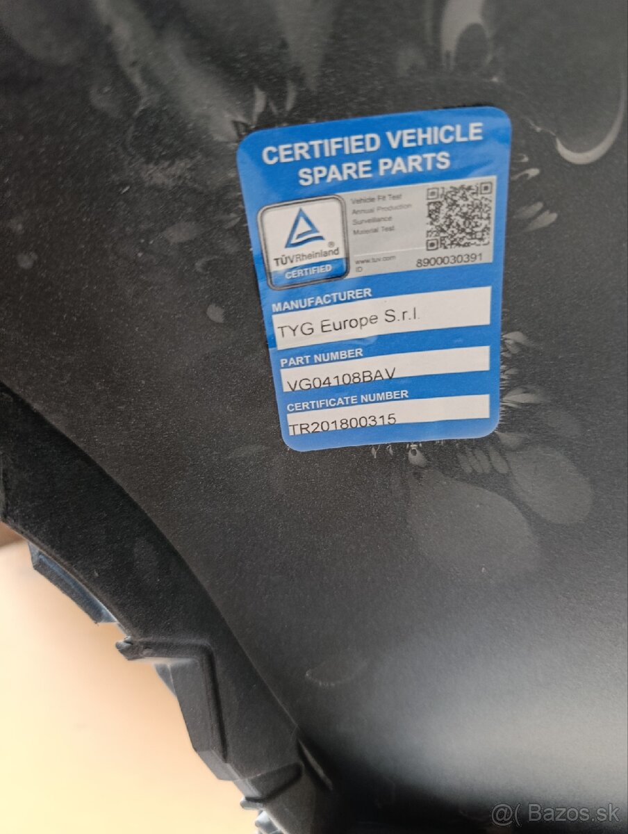 Vw Polo zadný nárazník - 2