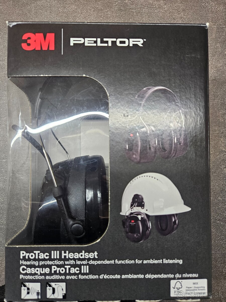 Slúchadlá 3M Peltor Protac III - 2