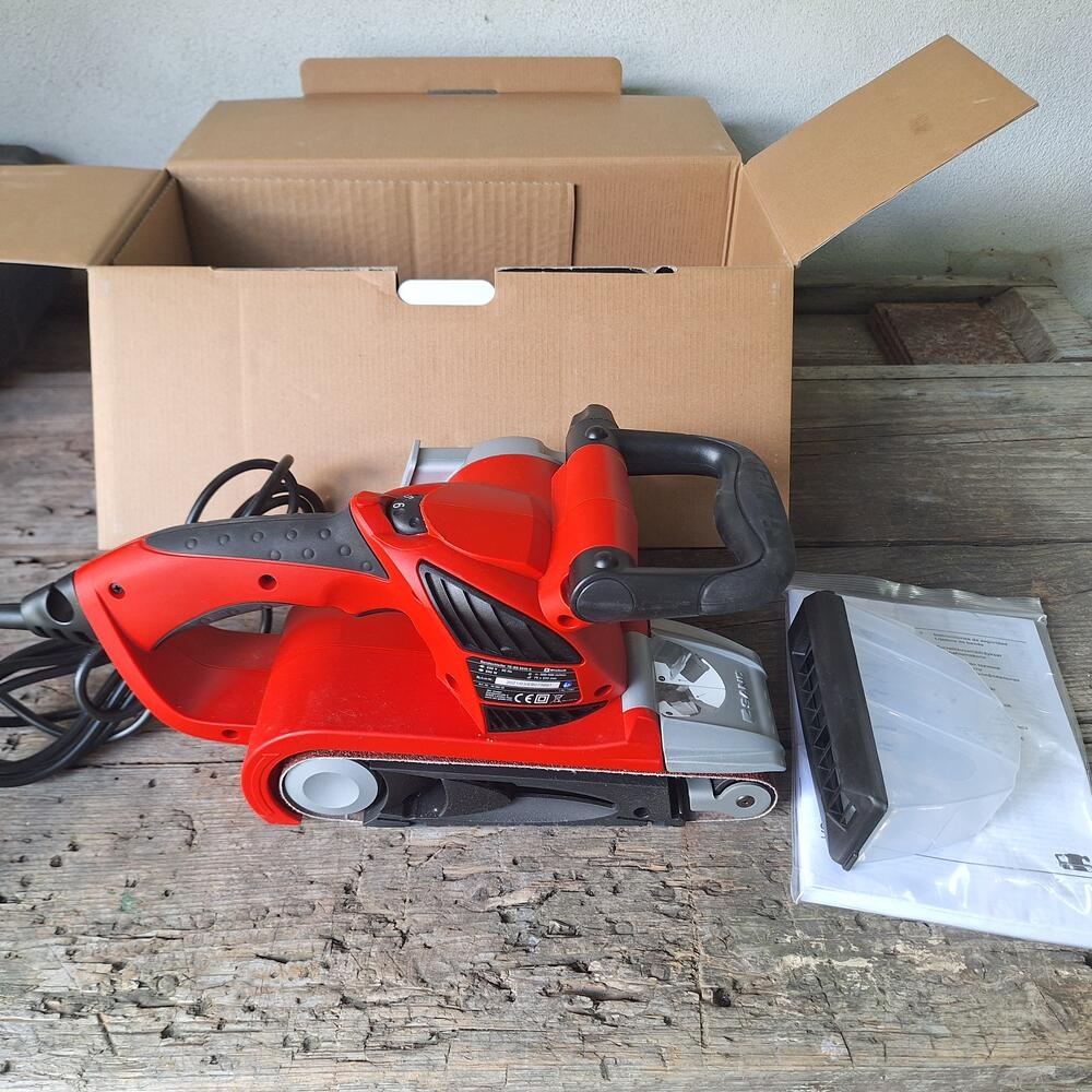 Pasová brúska 850W TE-BS 8540 E + 18ks brúsny papier - 2