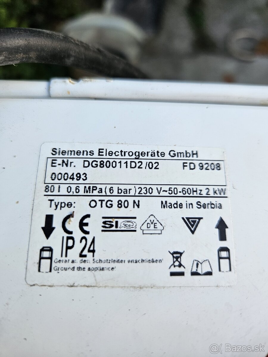 Elektrický bojler - 2