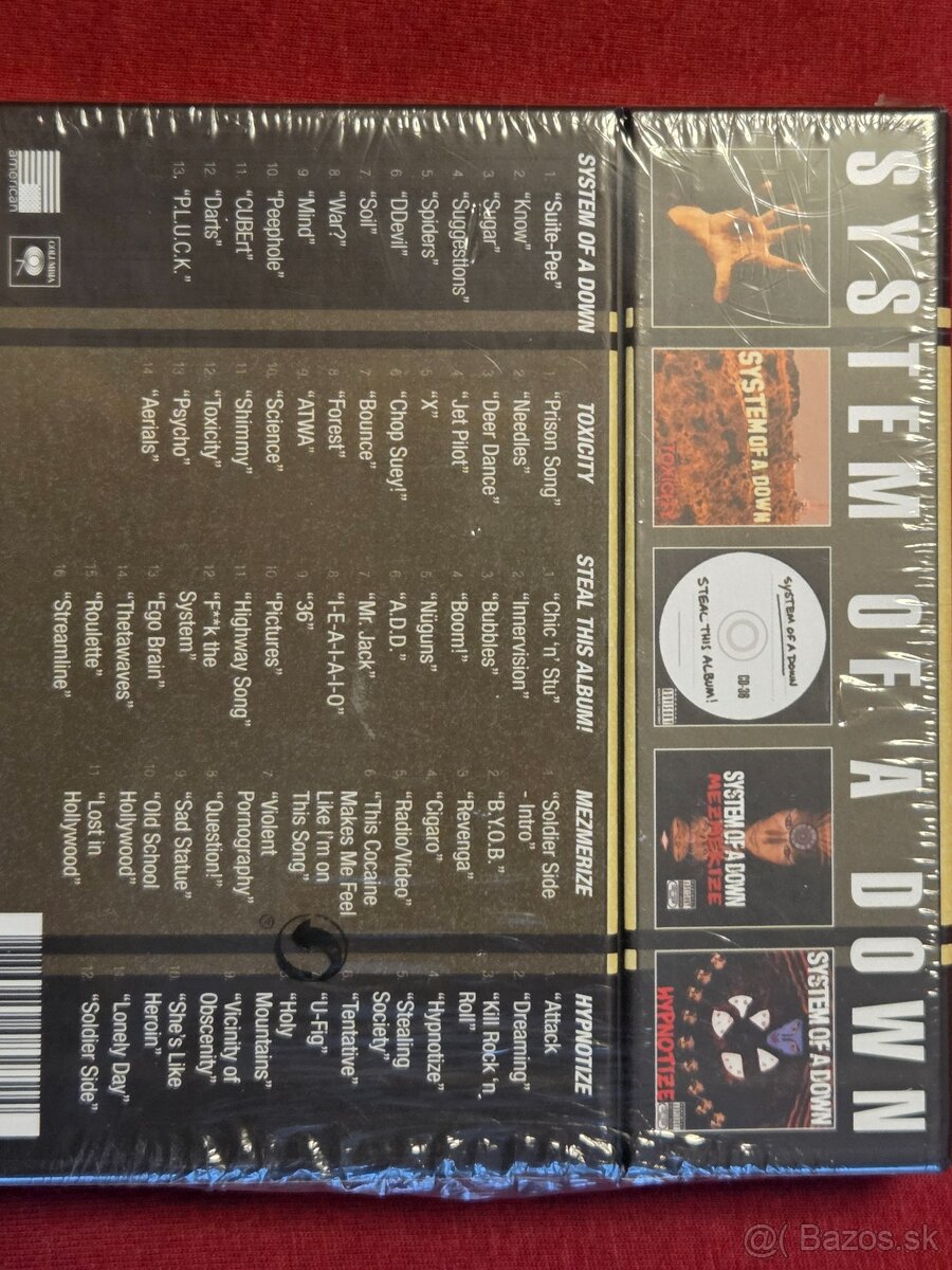 System Of A Down 5 cd bundle - 2