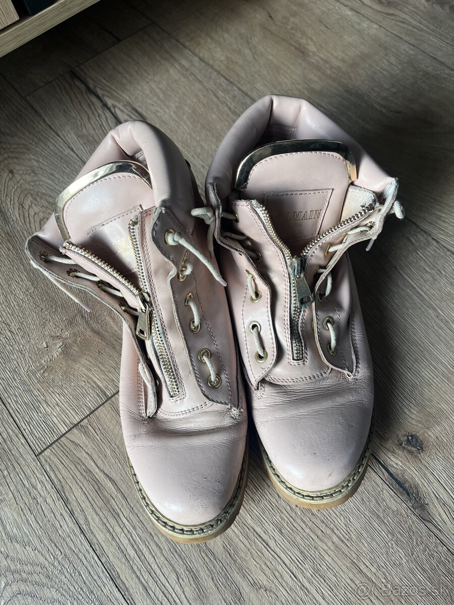 Nosene damske staroruzove polcizmicky, zn. Balmain - 2