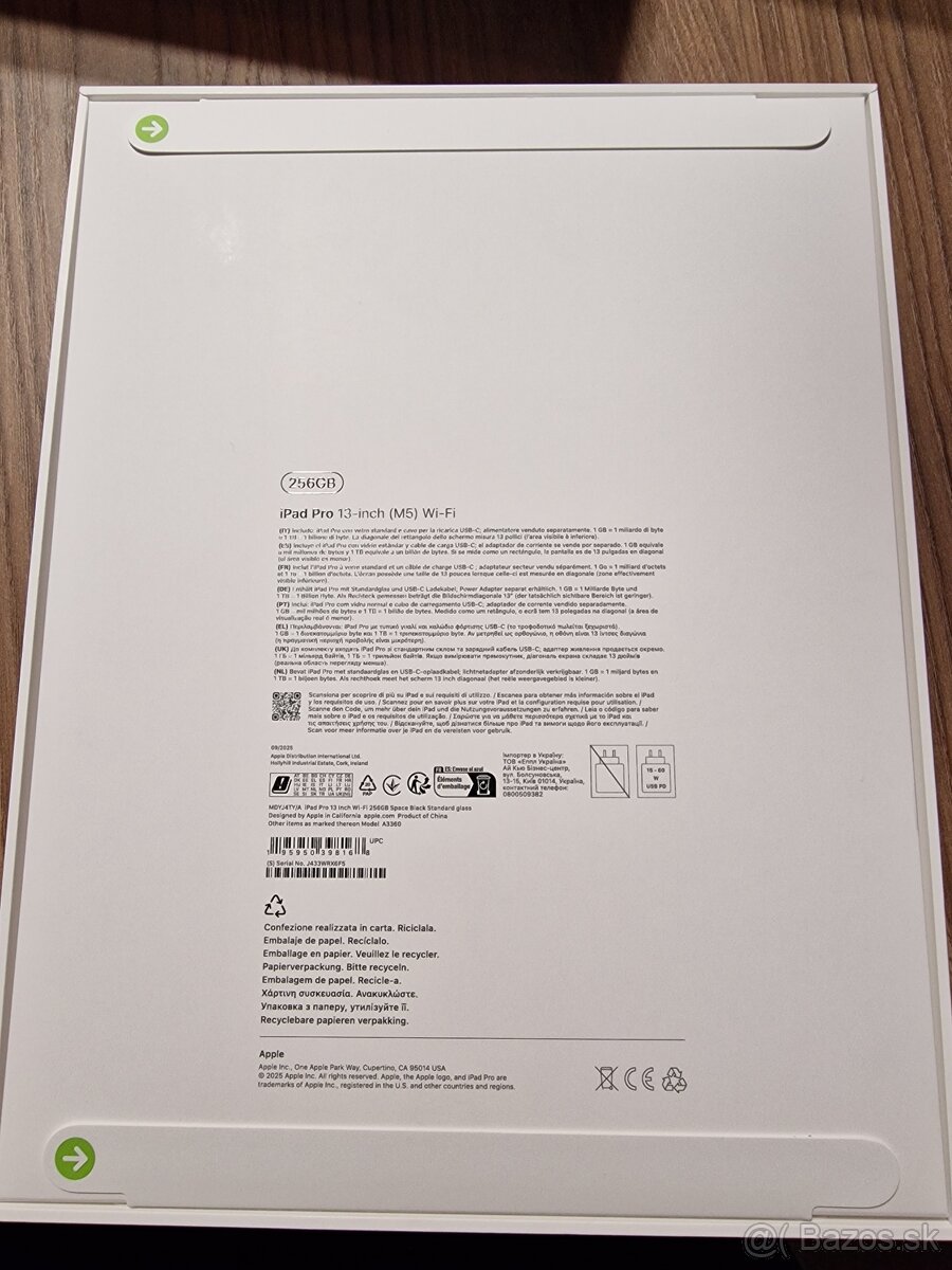 iPad Pro 13'' M5 Wifi (9/2025) - 2