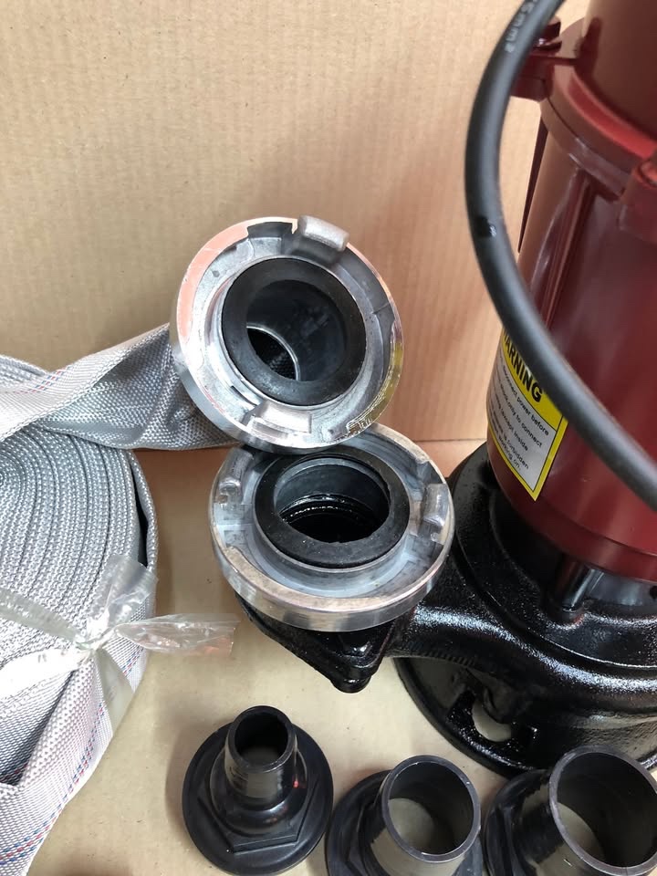 Ponorné kalové čerpadlo do žumpy s drtiacim kolesom - 2