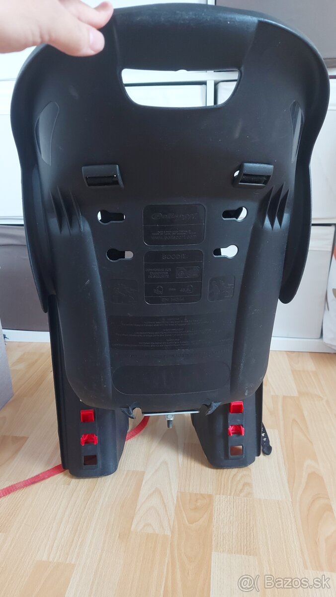 Zadná detská sedačka na bicykel - 2