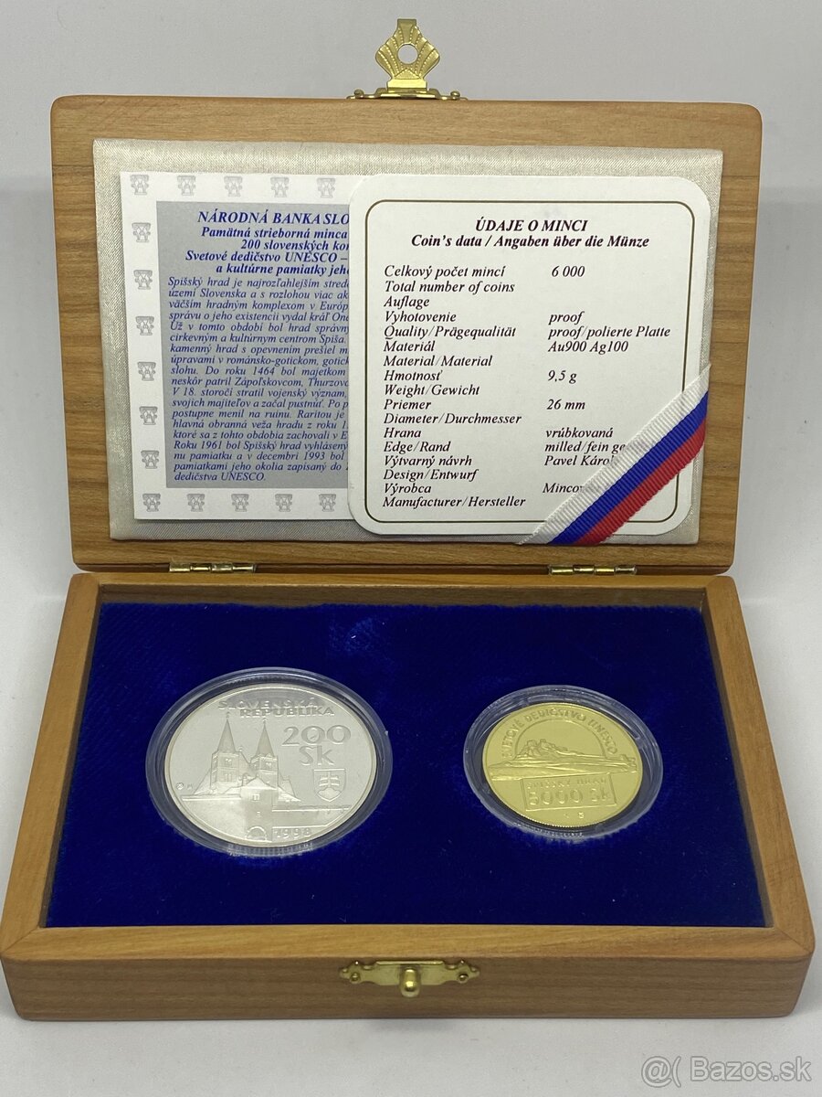 5000 sk + 200 sk spišský hrad - 2