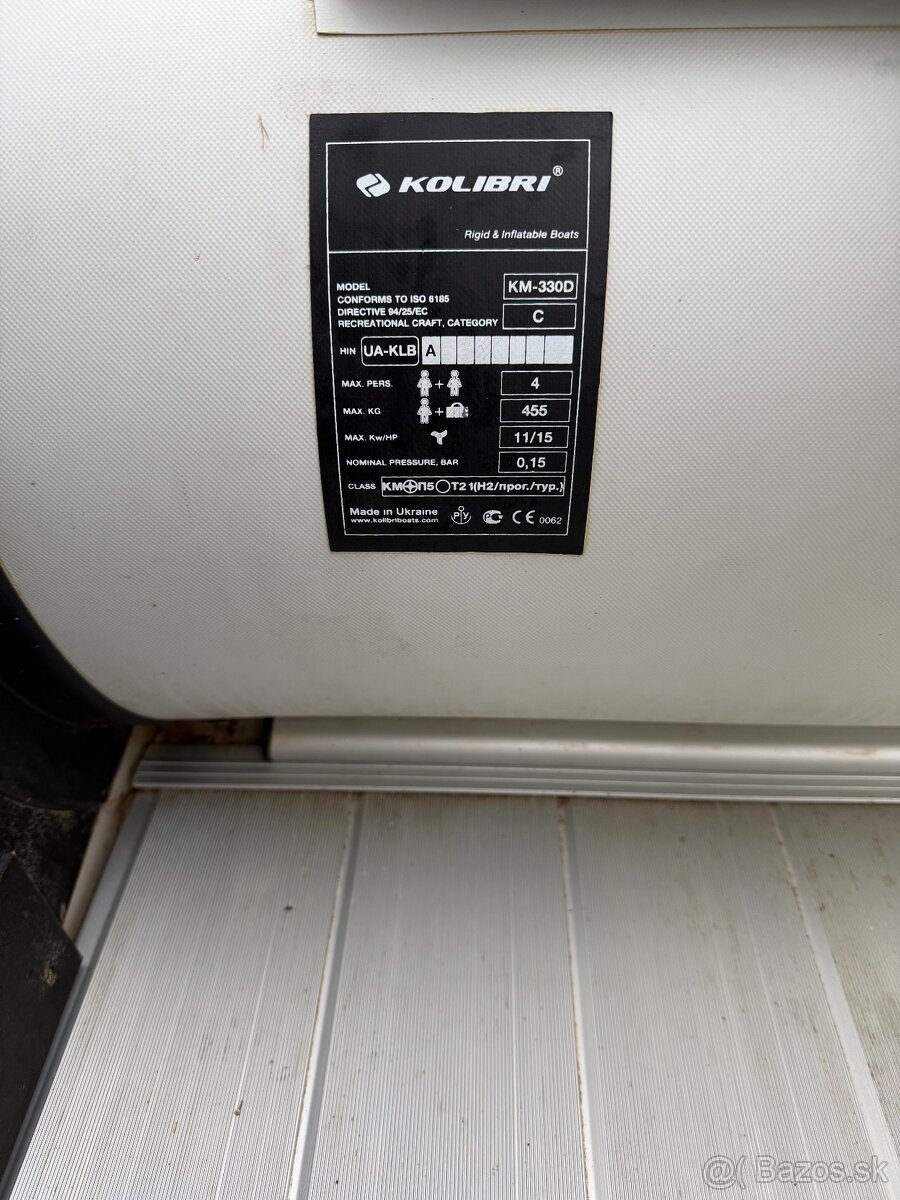 Kolibri KM330D hliníková podlaha - 2