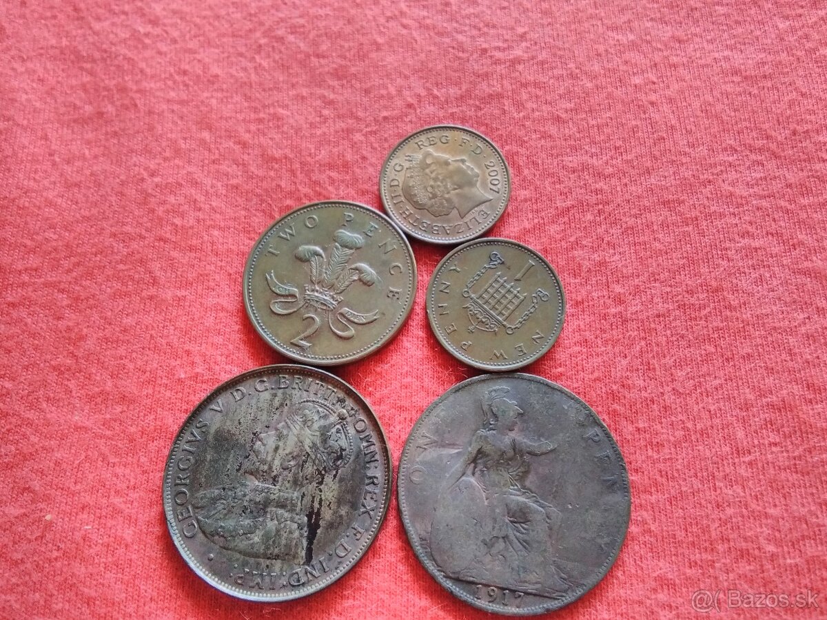 Mince , bankovky - 2