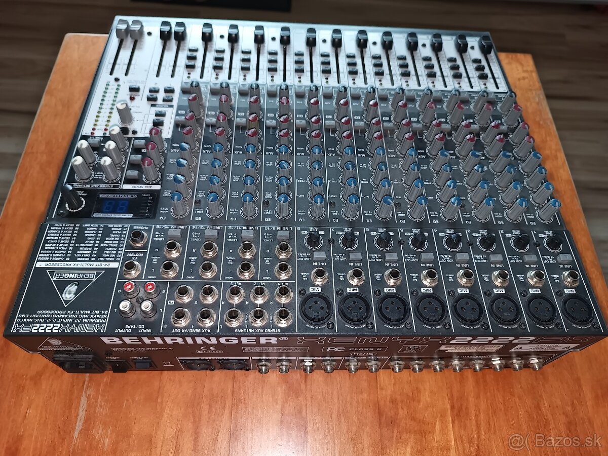 Predám mixpult Behringer Xenyx 2222FX - 2