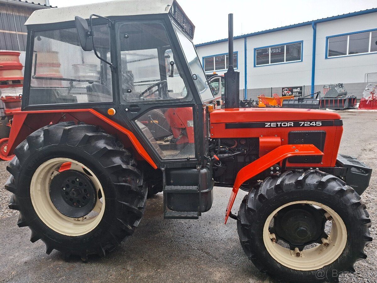 Predam traktor zetor 7245 motor 7701 s tp a spz - 2
